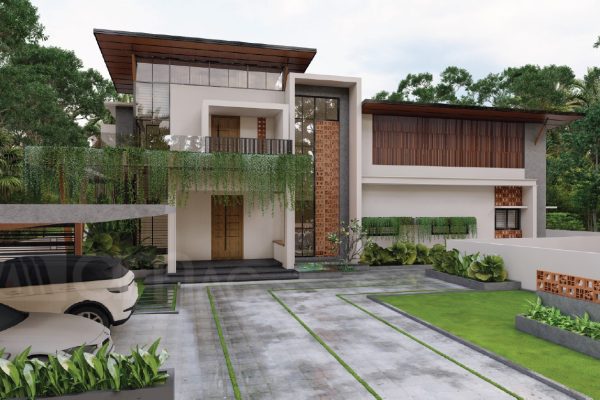 Premium house construction project by Alapad Constructions – Building Construction Company in Thrissur