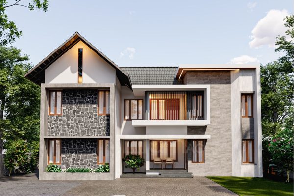 Custom luxury home by Alapad Constructions – Premier House Builders in Thrissur