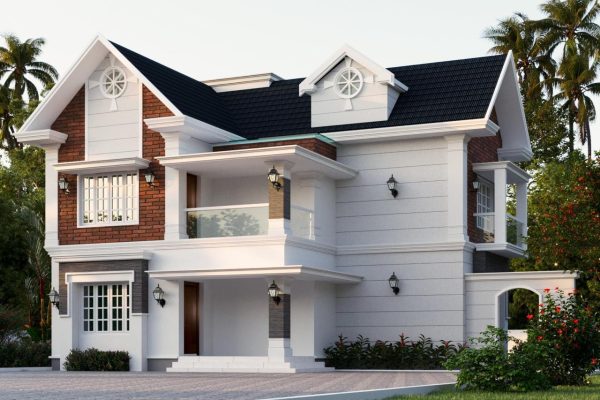 Premium custom home by Alapad Constructions – Trusted House Builders in Thrissur